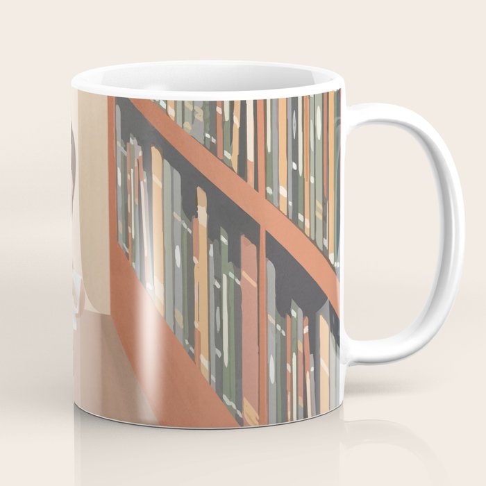 Getting Lost in a Book Coffee Mug Gallery Image 1