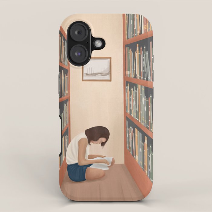 Getting Lost in a Book iPhone Case Gallery Image 1