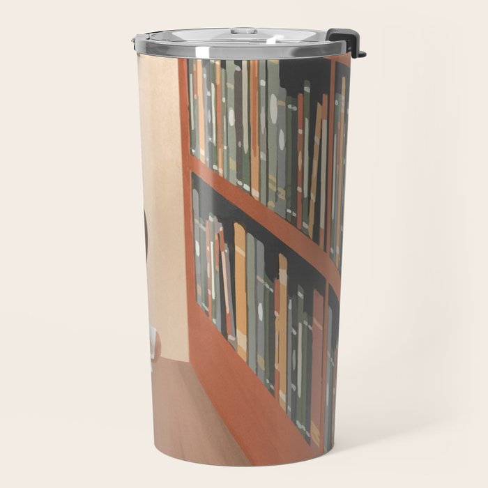 Getting Lost in a Book Travel Mug Gallery Image 2