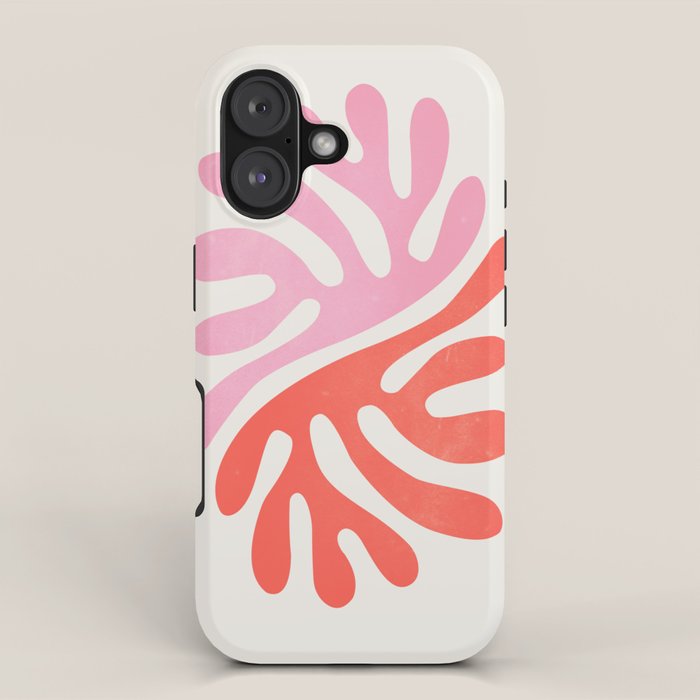 Star Leaves: Matisse Color Series | Mid-Century Edition iPhone Case Gallery Image 1