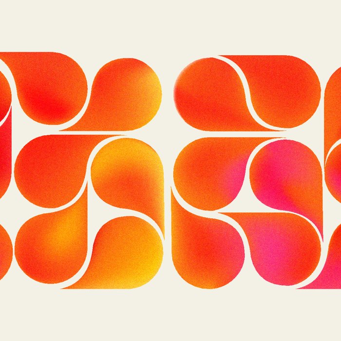 Gradient Playful Shapes  Coffee Mug Gallery Image 2