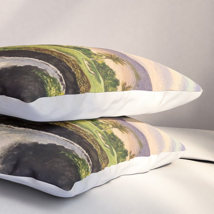 Mauna Kea Golf Course Hawaii Hole 3 Pillow Sham Gallery Image 3