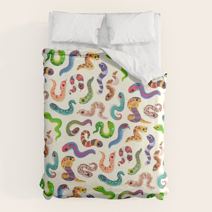 Serpent Day - Bright Duvet Cover Gallery Image 6