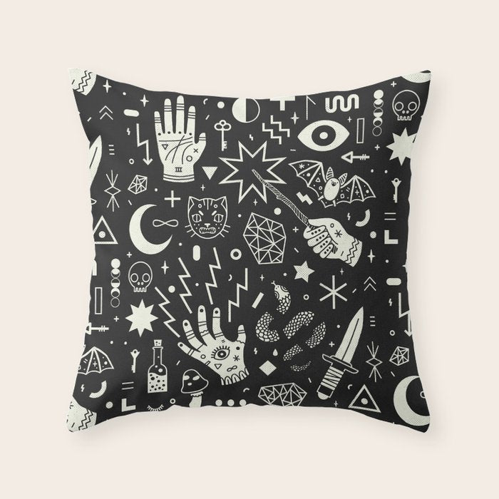 Witchcraft Throw Pillow Gallery Image 6