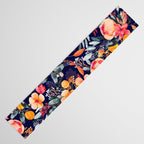 Navy Floral Table Runner Gallery Image 3