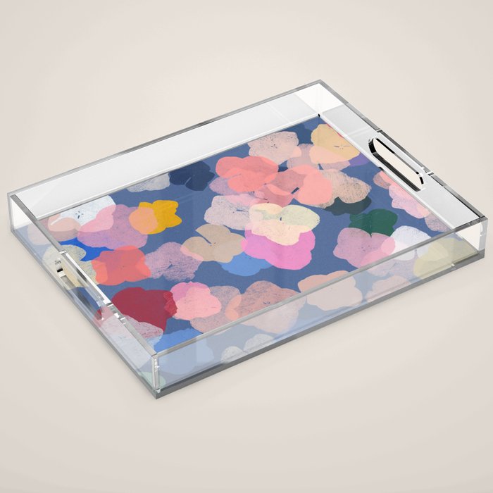 hydrangea 10 Acrylic Tray Gallery Image 1