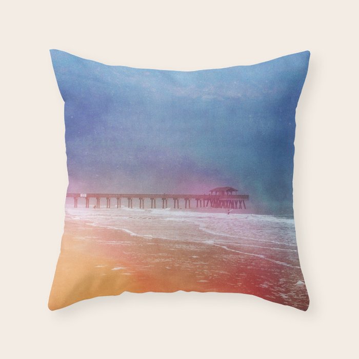 Her Heart was as Wild as a Stormy Sea Throw Pillow Gallery Image 6