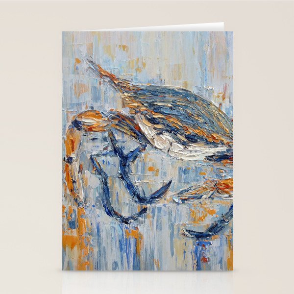 Chesapeake Blue Crab Stationery Card Gallery Image 2