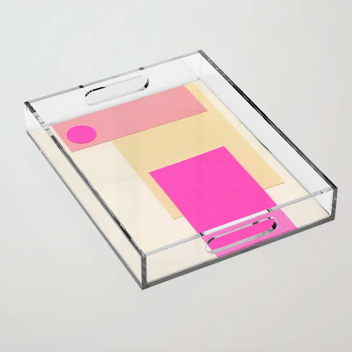 Patchwork Acrylic Tray Gallery Image 1