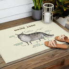 Anatomy of a Maine Coon Outdoor Rug Gallery Image 2