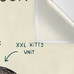 Anatomy of a Maine Coon Wall Tapestry Gallery Image 3