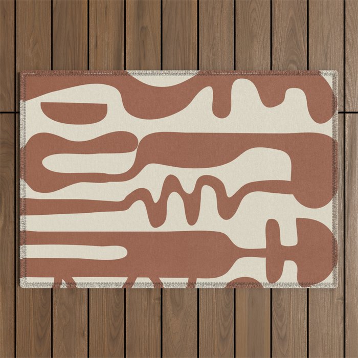 Terracotta Dreams  2 Outdoor Rug Gallery Image 1