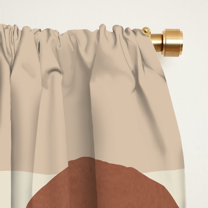Terracotta Dreams  2 Window Curtain Gallery Image 2