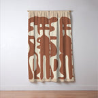 Terracotta Dreams  2 Window Curtain Gallery Image 3