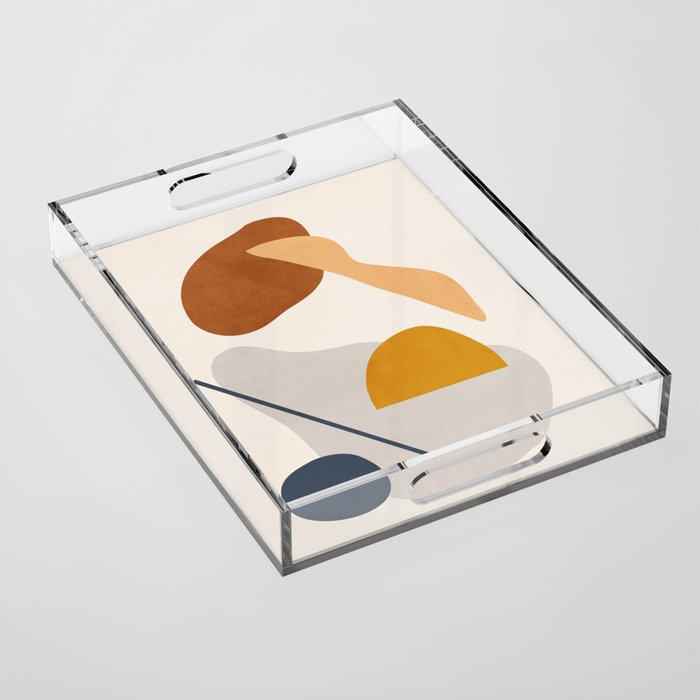 Abstract Art / Shapes 34 Acrylic Tray Gallery Image 1
