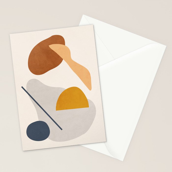 Abstract Art / Shapes 34 Stationery Card Gallery Image 2