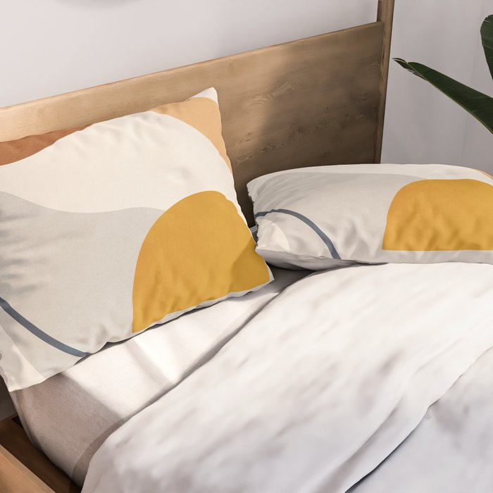 Abstract Art / Shapes 34 Pillow Sham Gallery Image 2