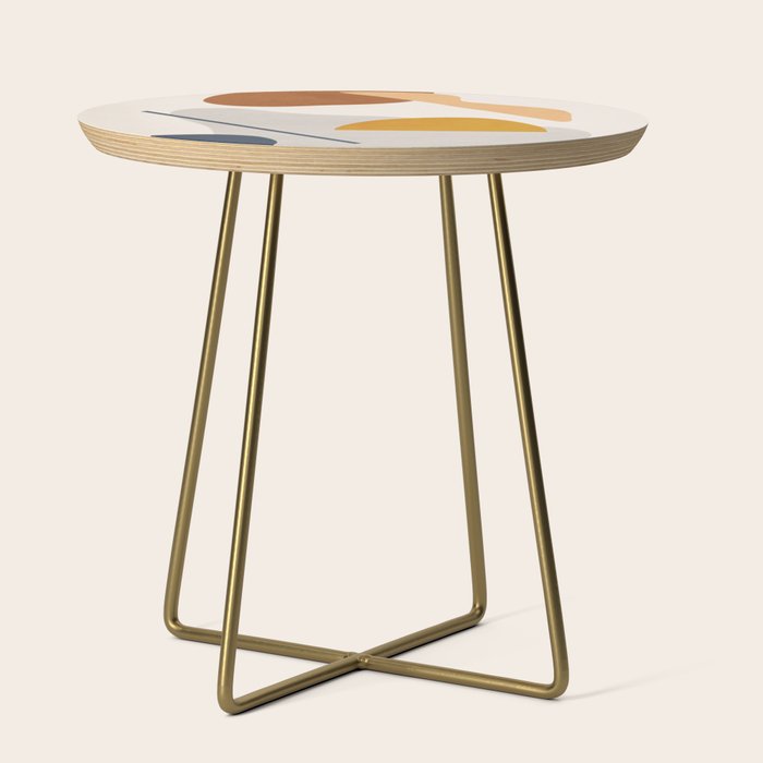 Abstract Art / Shapes 34 Side Table Gallery Image 1