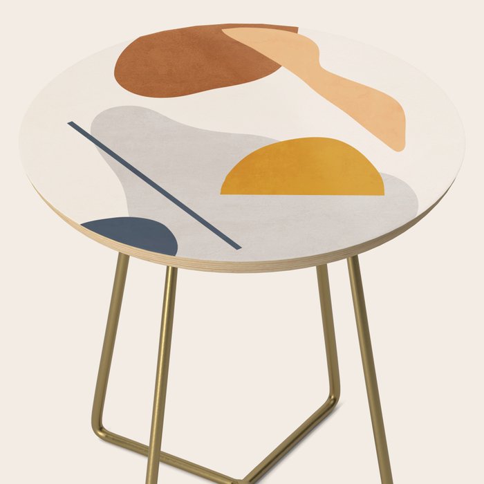 Abstract Art / Shapes 34 Side Table Gallery Image 2