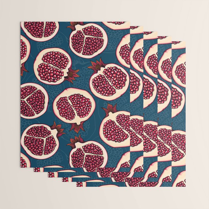 Pomegranate slices  Wrapping Paper Gallery Image 3