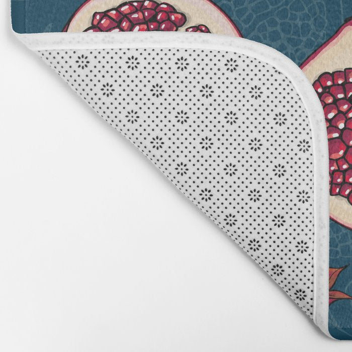 Pomegranate slices  Bath Mat Gallery Image 2