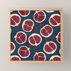 Pomegranate slices  Mini Art Print Gallery Image 1