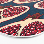Pomegranate slices  Bath Mat Gallery Image 3