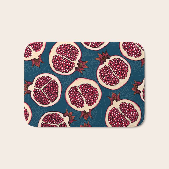 Pomegranate slices  Bath Mat Gallery Image 1