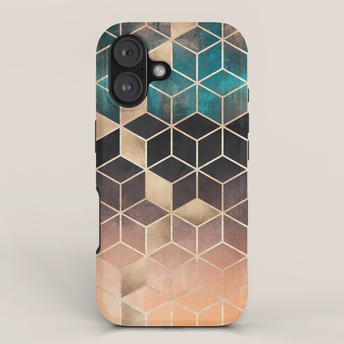 Ombre Dream Cubes iPhone Case Gallery Image 1