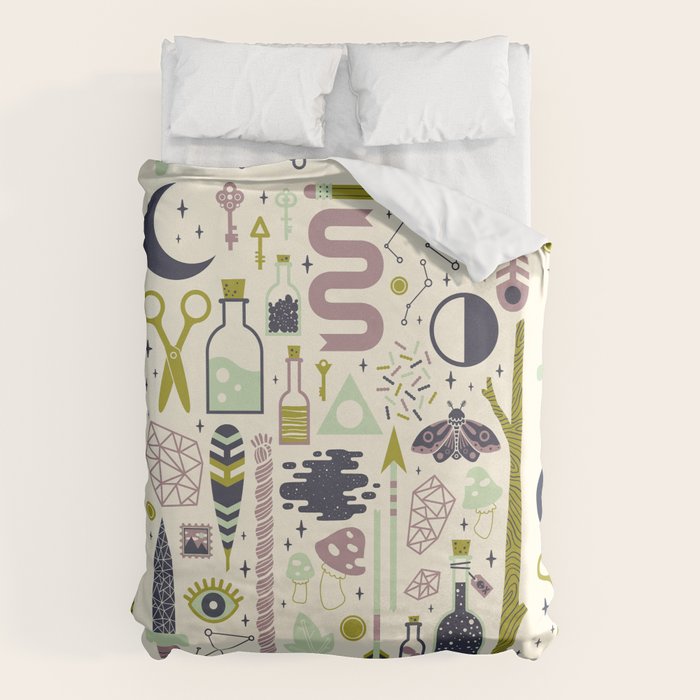 The Witch's Collection Duvet Cover Gallery Image 1