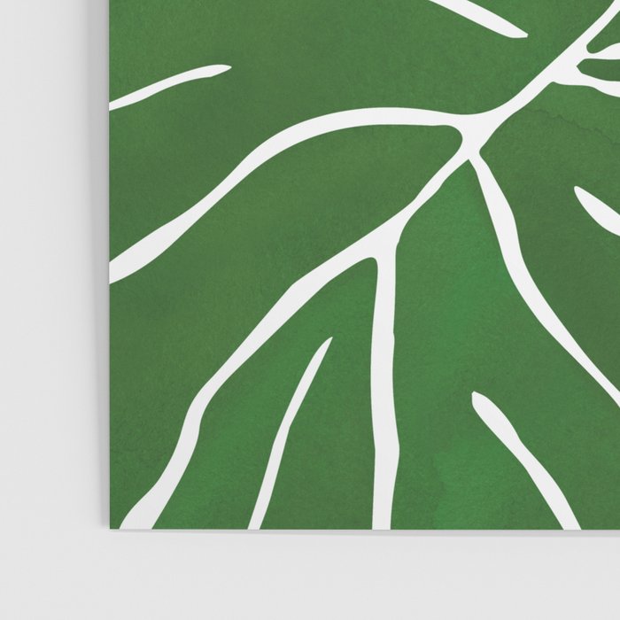 Monstera Tropical Plant Painting Poster Gallery Image 3