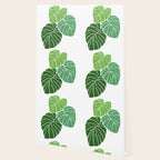 Monstera Tropical Plant Painting Wallpaper Gallery Image 2