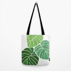 Monstera Tropical Plant Painting Tote Bag Gallery Image 2