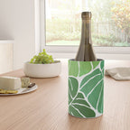 Monstera Tropical Plant Painting Wine Chiller Gallery Image 4