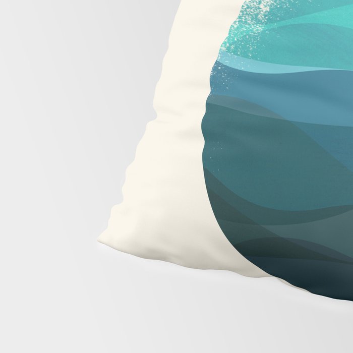 Deep blue ocean Pillow Sham Gallery Image 4