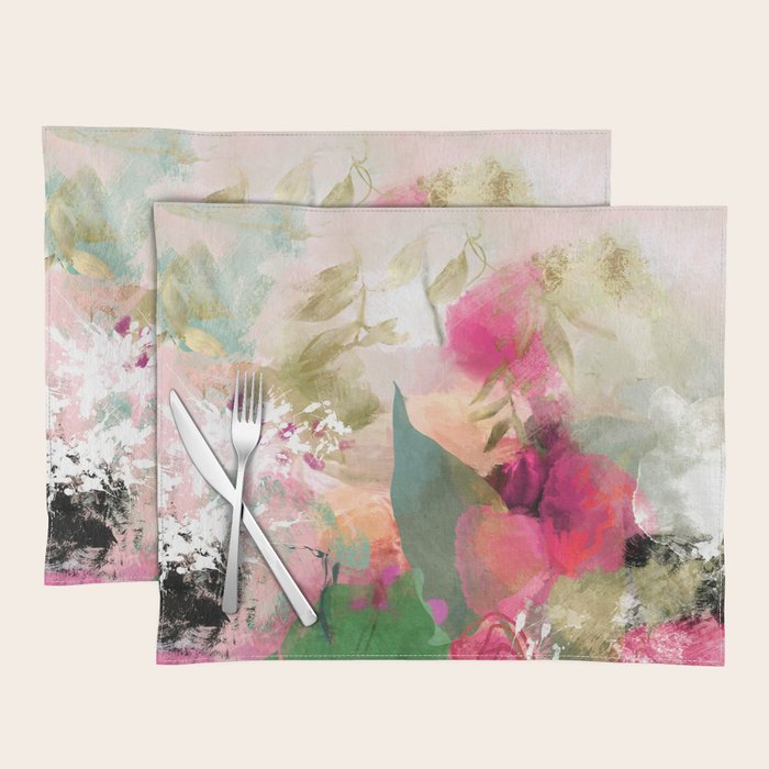 pink summer wind Placemat Gallery Image 1