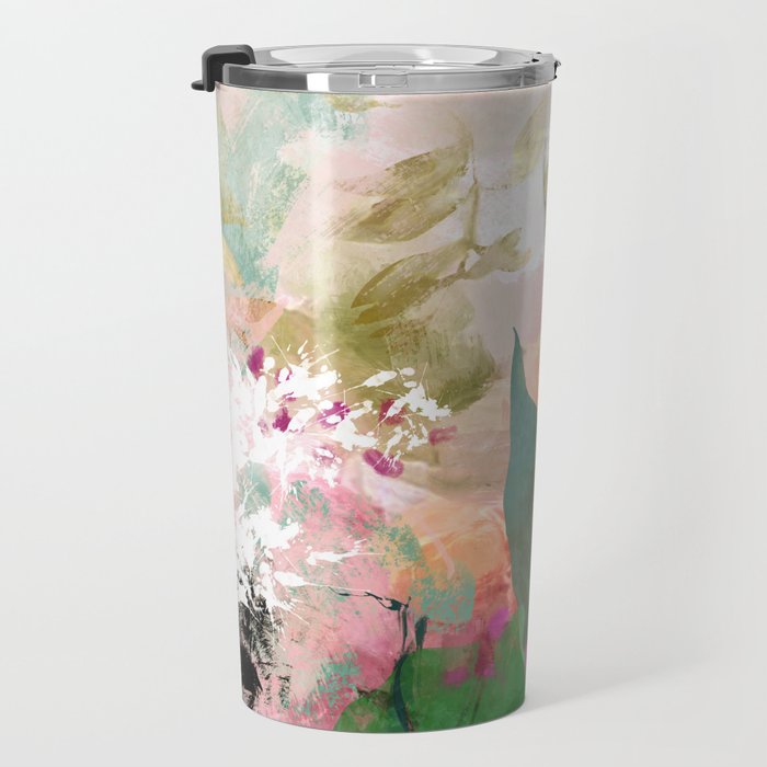 pink summer wind Travel Mug Gallery Image 3