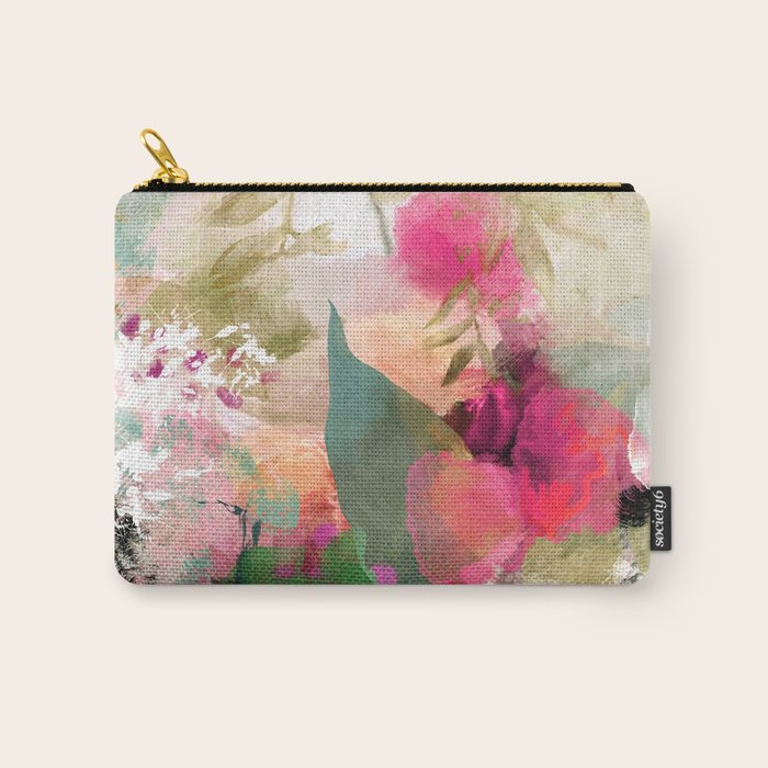 pink summer wind Carry All Pouch Gallery Image 1