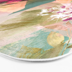 pink summer wind Bath Mat Gallery Image 3