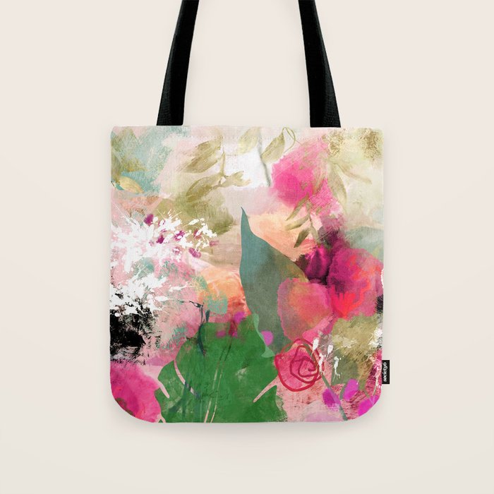 pink summer wind Tote Bag Gallery Image 1