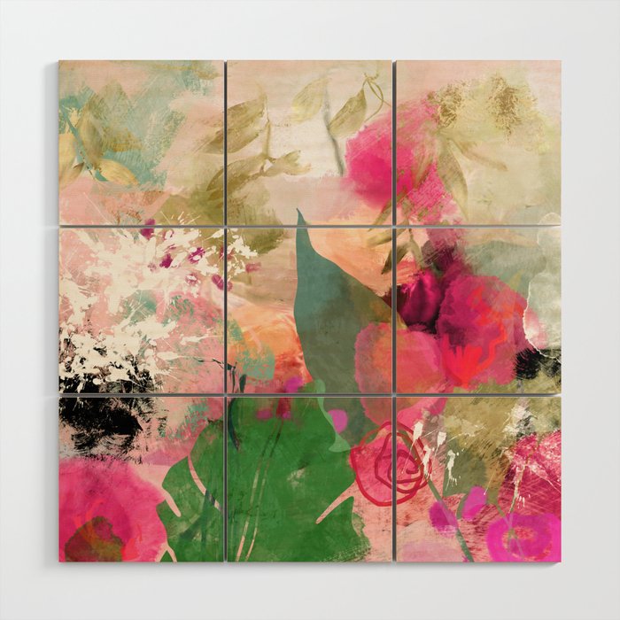 pink summer wind Wood Wall Art Gallery Image 1