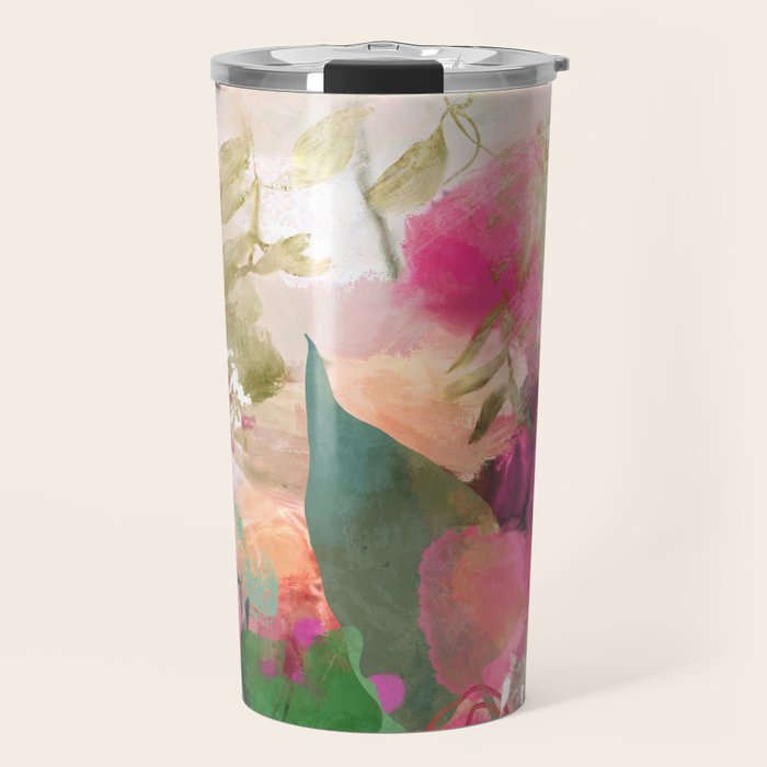 pink summer wind Travel Mug Gallery Image 1