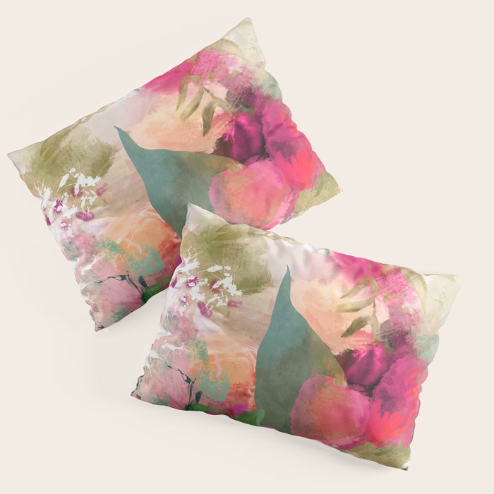 pink summer wind Pillow Sham Gallery Image 3
