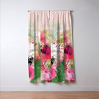 pink summer wind Window Curtain Gallery Image 3