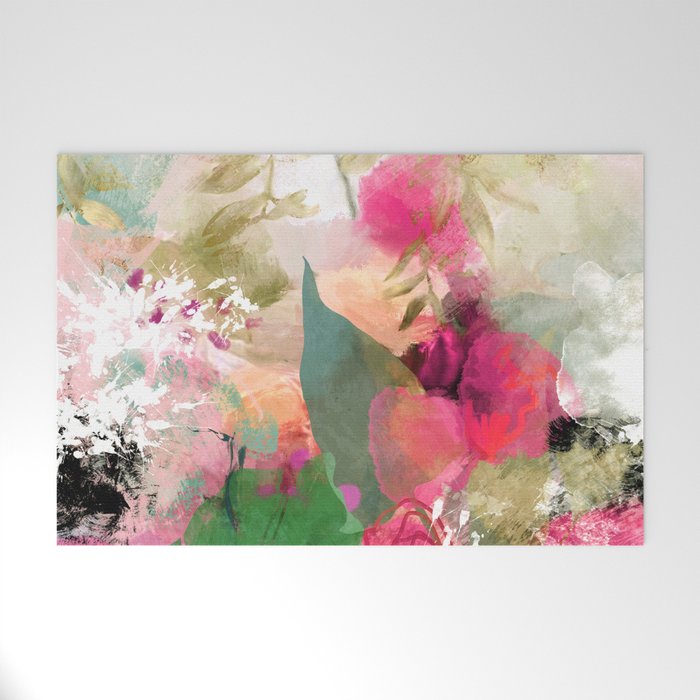 pink summer wind Welcome Mat Gallery Image 1