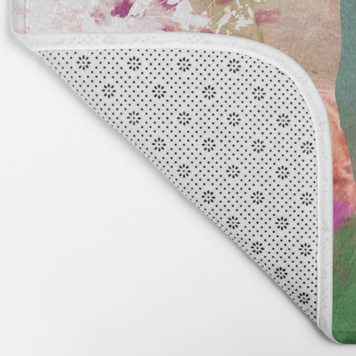 pink summer wind Bath Mat Gallery Image 2
