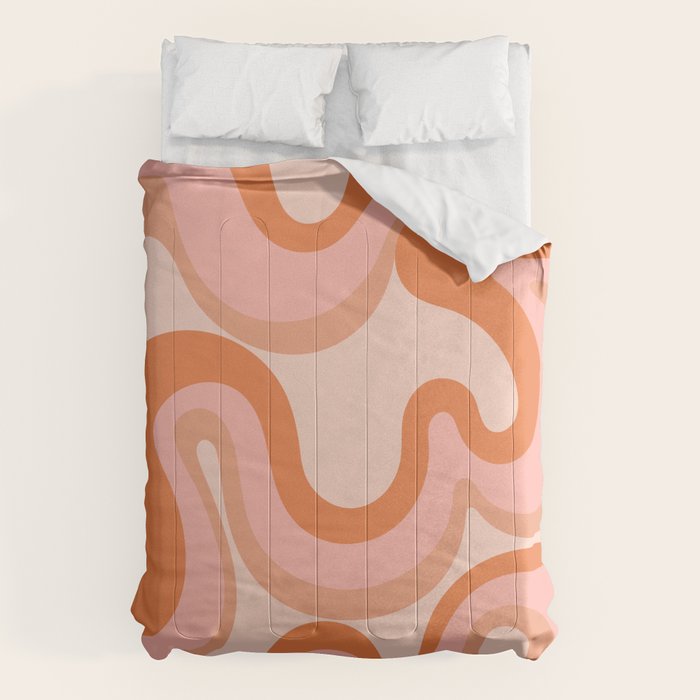Groovy Swirl - Earth Tones Comforter Gallery Image 6