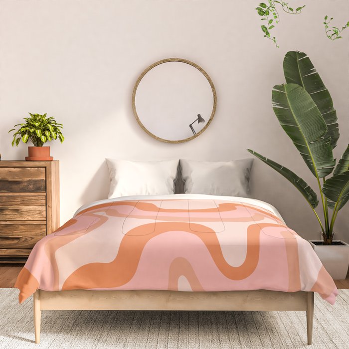 Groovy Swirl - Earth Tones Comforter Gallery Image 3