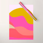 Adelaida, mountain sunset Wrapping Paper Gallery Image 1