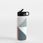 Modern Geometric 11 Water Bottle Gallery Image 1